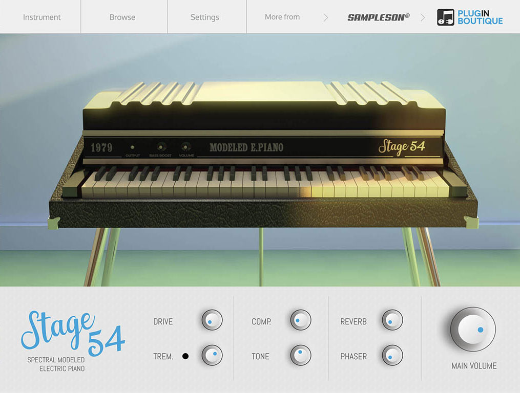 Sampleson Stage54 - Main GUI