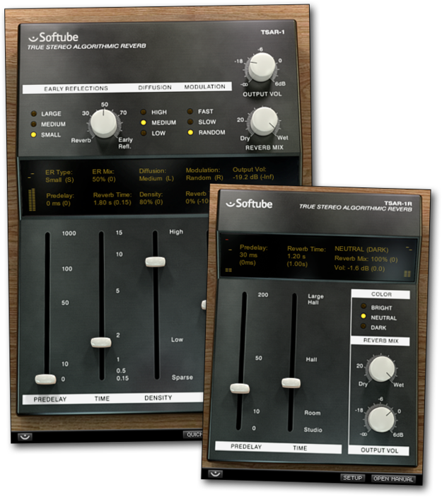 TSAR-1 Reverb screenshot