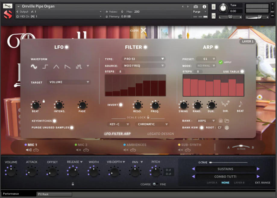 Orrville Pipe Organ - UI 2