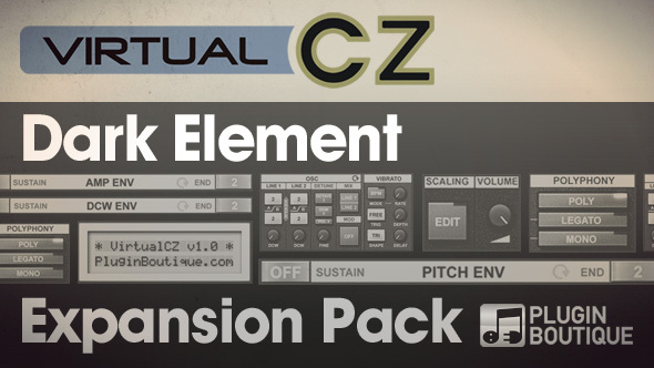 VirtualCZ Expansion Pack: Dark Element interface