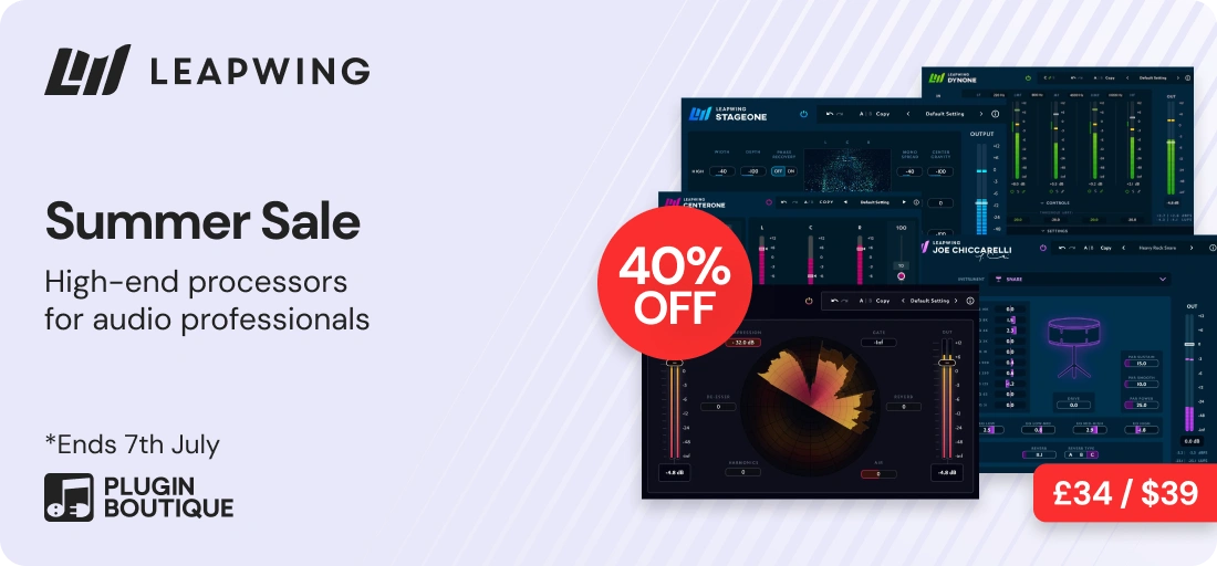 Leapwing Audio Summer Sale