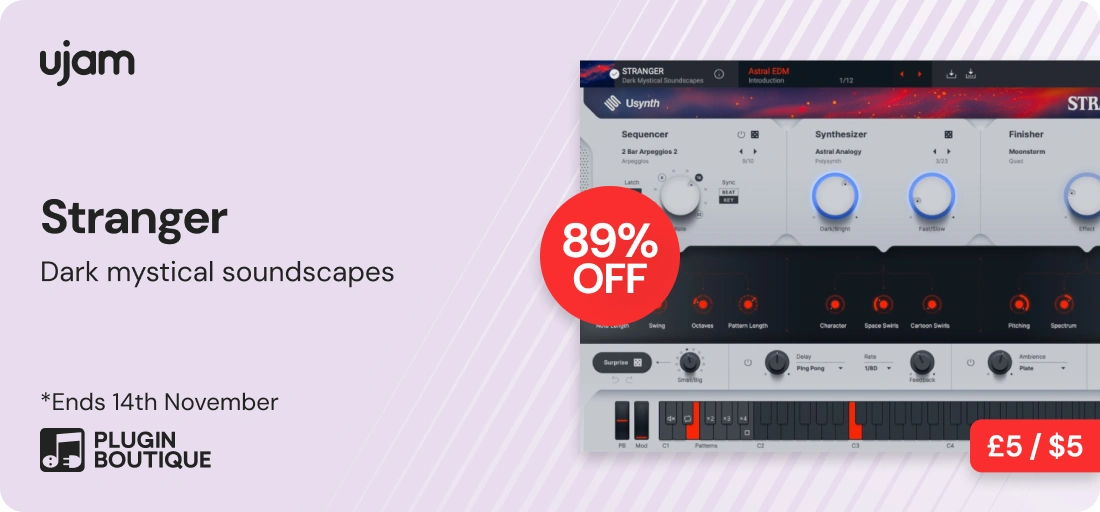 UJAM STRANGER $5 Black Friday Sale