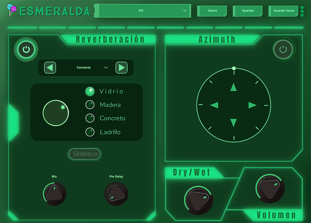 Ear Candy Technologies Esmeralda - GUI