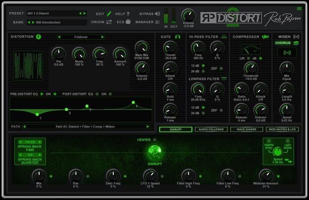 Get 30% off RP-Distort 2 by Rob Papen. The discounted price is $34.