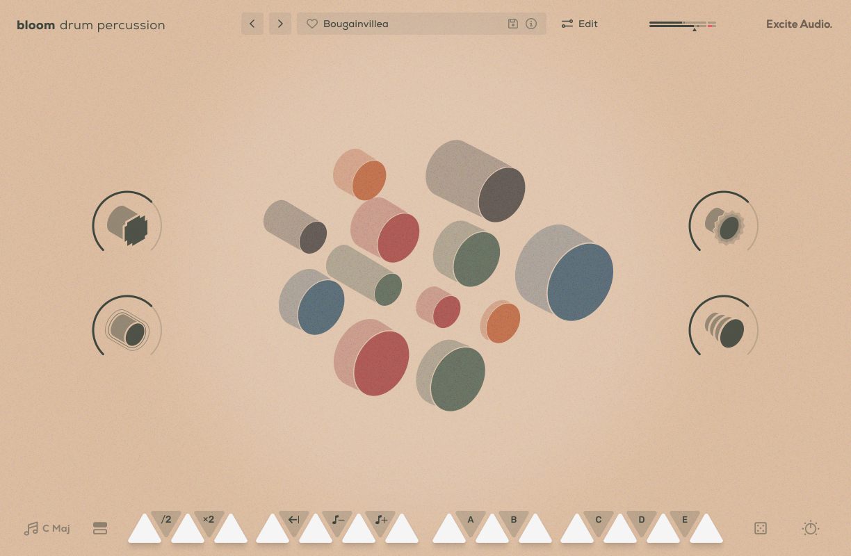 Excite Audio Bloom Drum Percussion