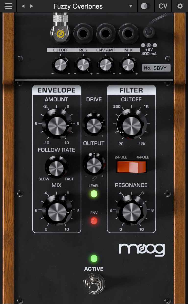 Moog Moogerfooger MF-101S UI 2
