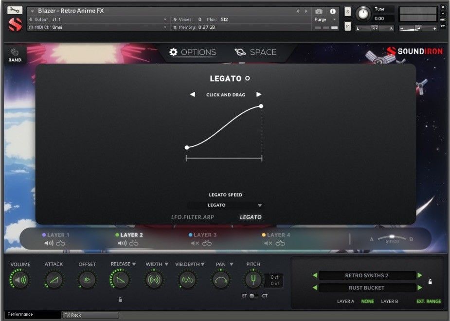Blazer Retro Anime FX - UI 6