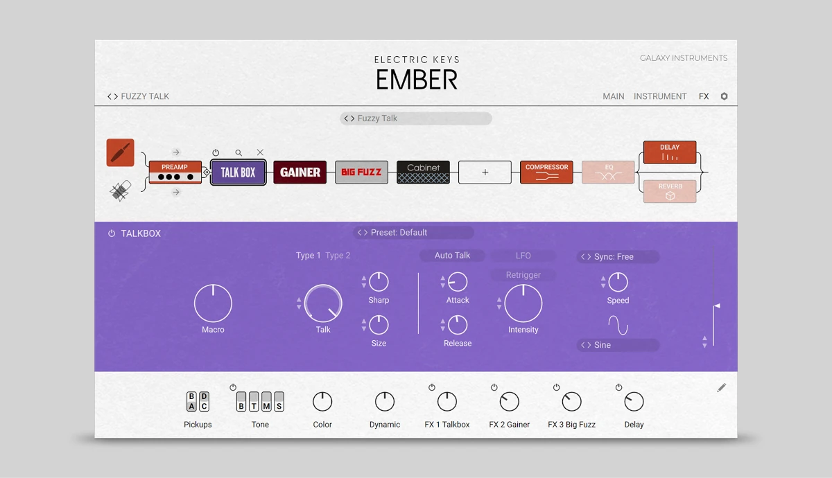 Electric Keys - Timber Duo - UI 1