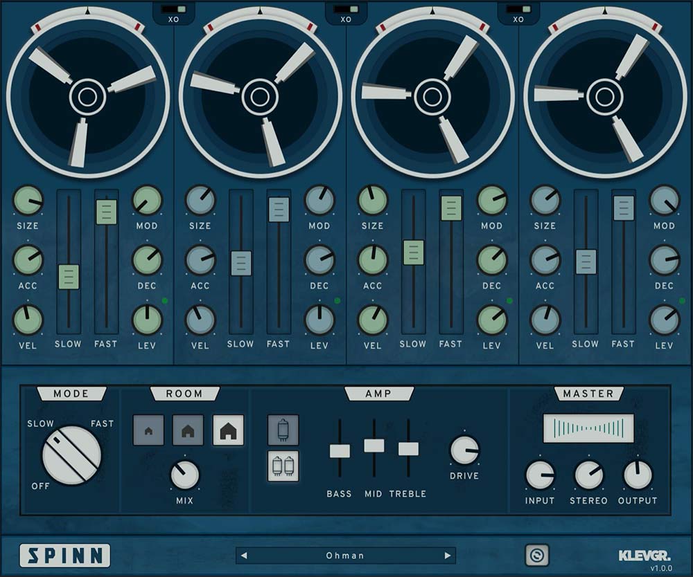 Klevgrand Spinn - GUI