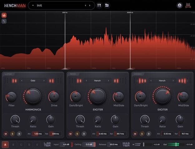 Henchman interface