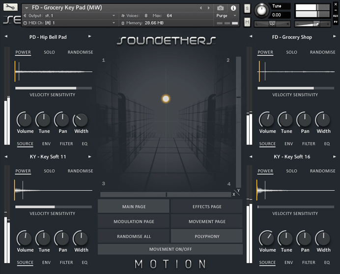 Loot Audio - Soundethers: Motion Main GUI