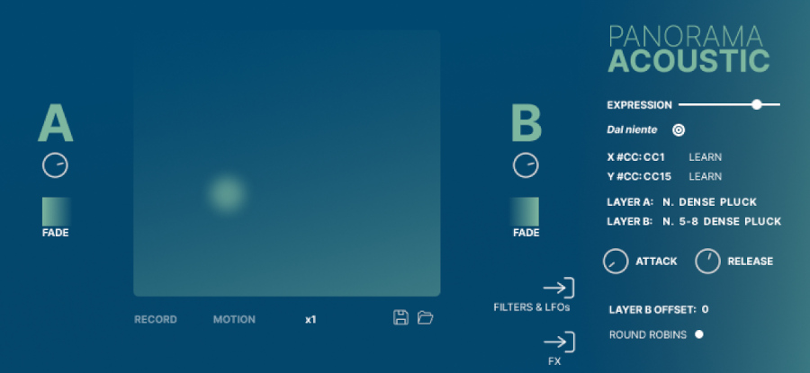 Panorama Acoustic - UI Main