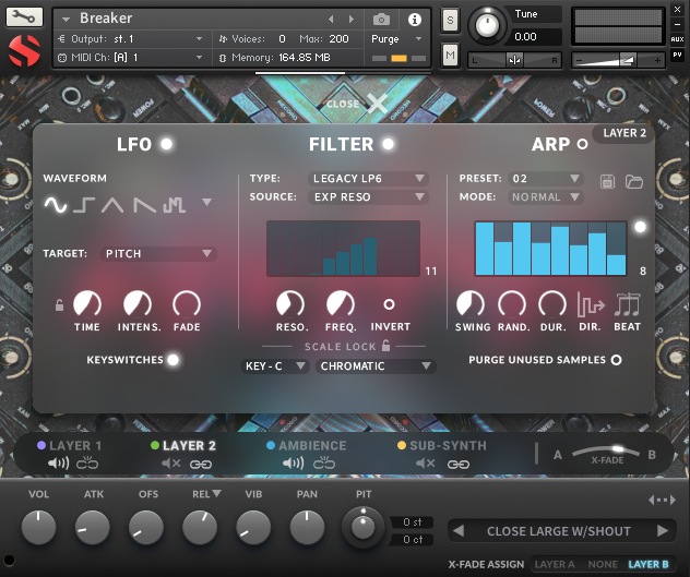 Soundiron Breaker - User Interface (Advanced)