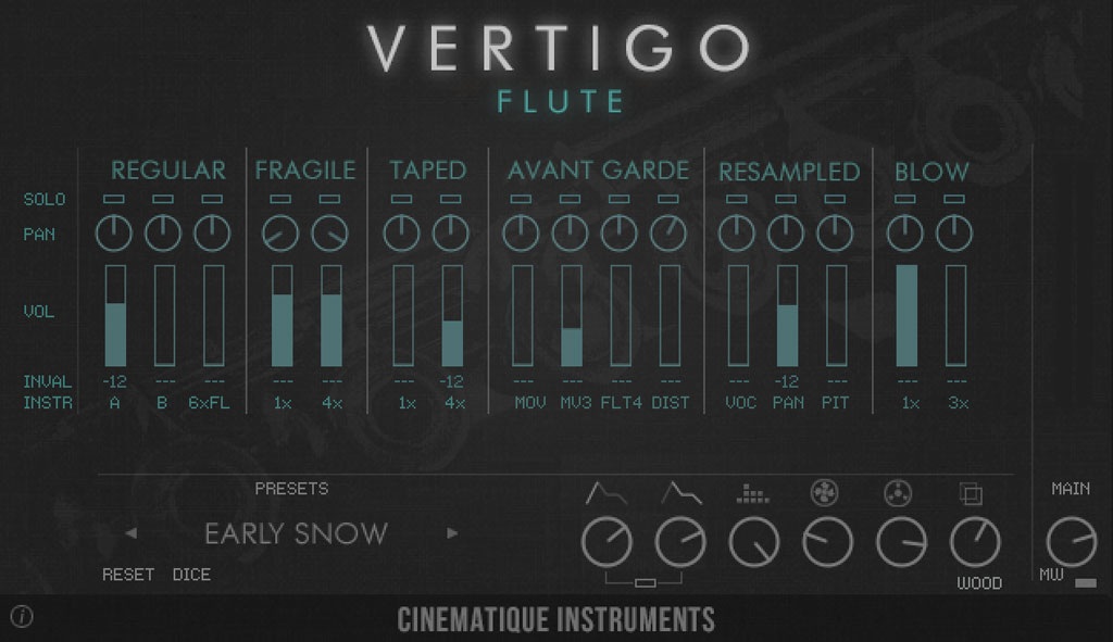 Cinematique Instruments Vertigo Flute - Main Image