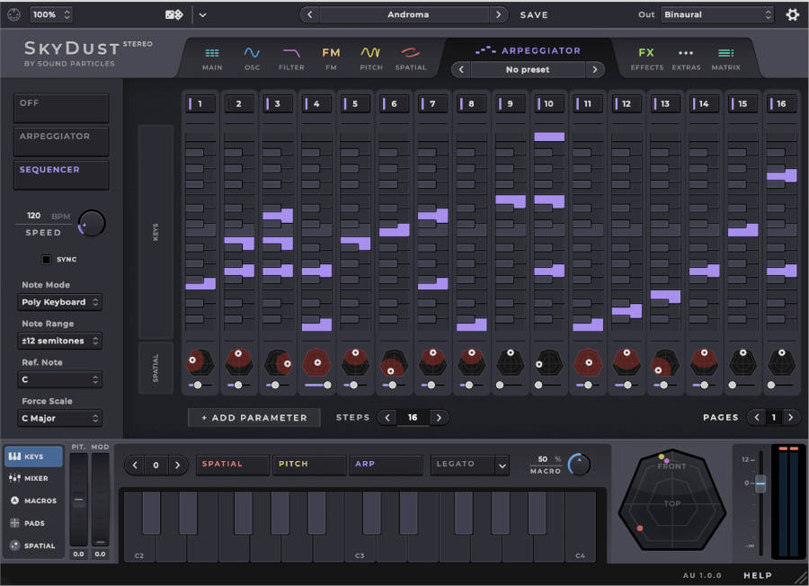 SkyDust Stereo - UI 5