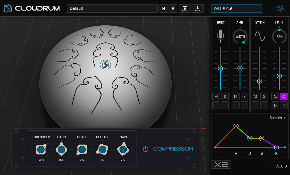 Ample Percussion Cloudrum - Compressor