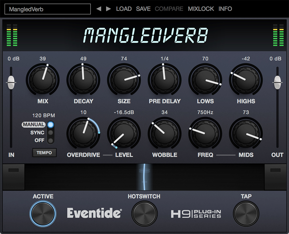 Eventide Mangledverb UI
