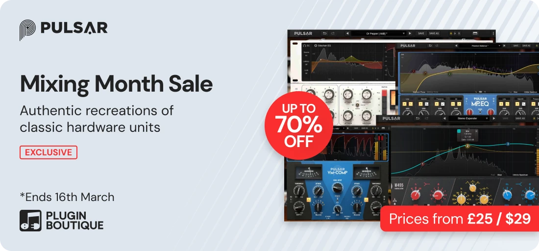 Pulsar Audio Mixing Month Sale (Exclusive)
