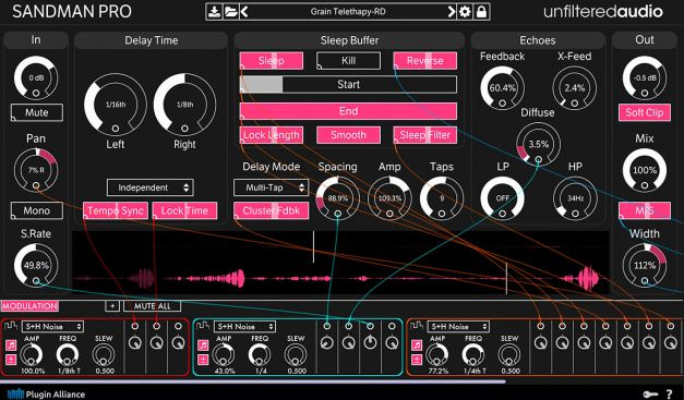 Unfiltered Audio Sandman Pro - UI 1