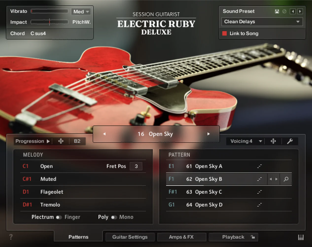 Session Guitarist - Electric Ruby Deluxe | Plugin Boutique