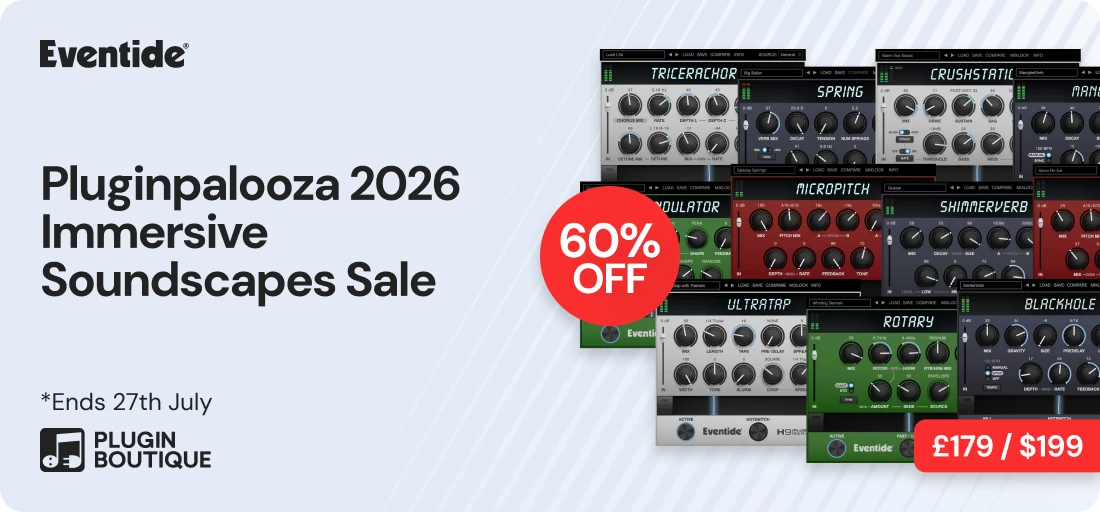 Eventide Pluginpalooza 2026 Immersive Soundscapes Sale