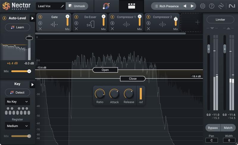 iZotope Nectar 4 Advanced - Gate