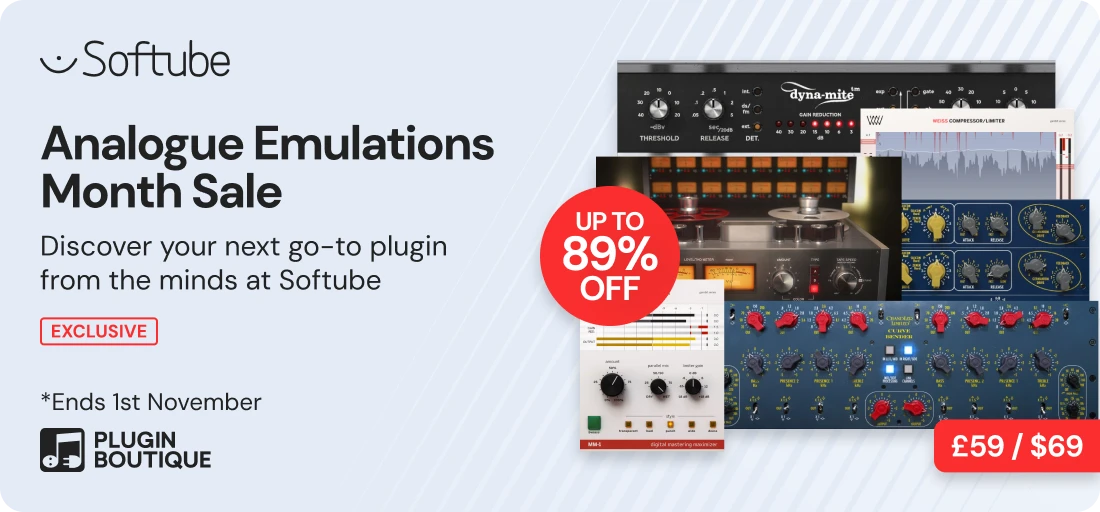Softube Analogue Emulations Month Sale (Exclusive)