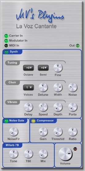 MV's Plugins La Voz Cantante