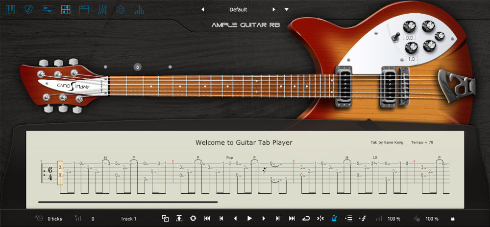 Ample Guitar RB - UI 3