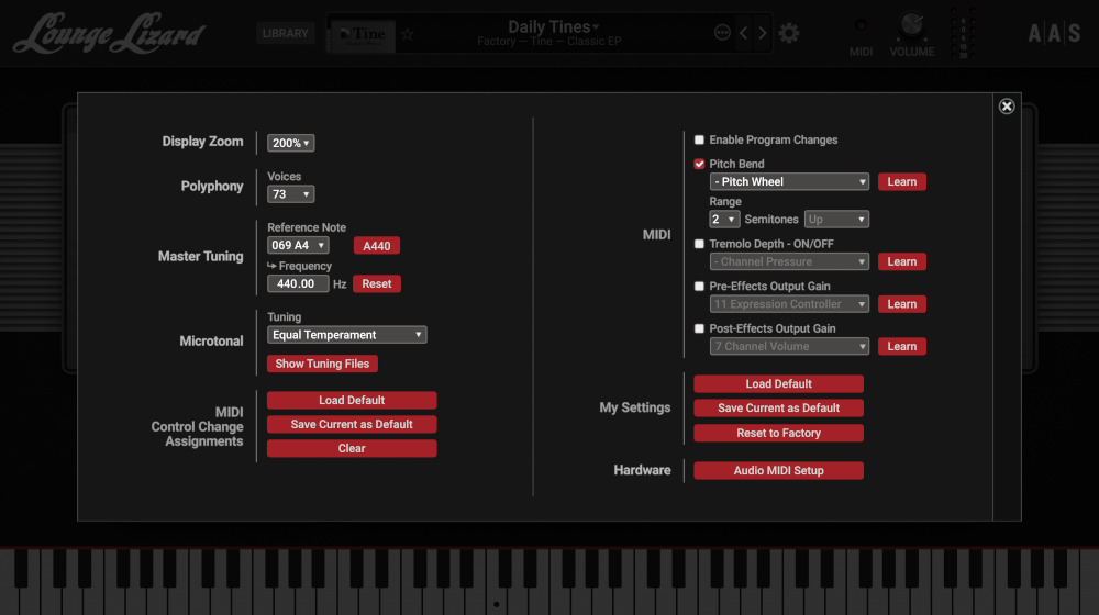 Lounge Lizard EP-5 - UI 9