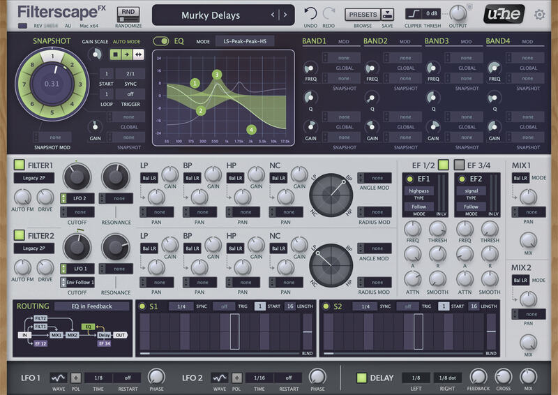 u-he Filterscape FX