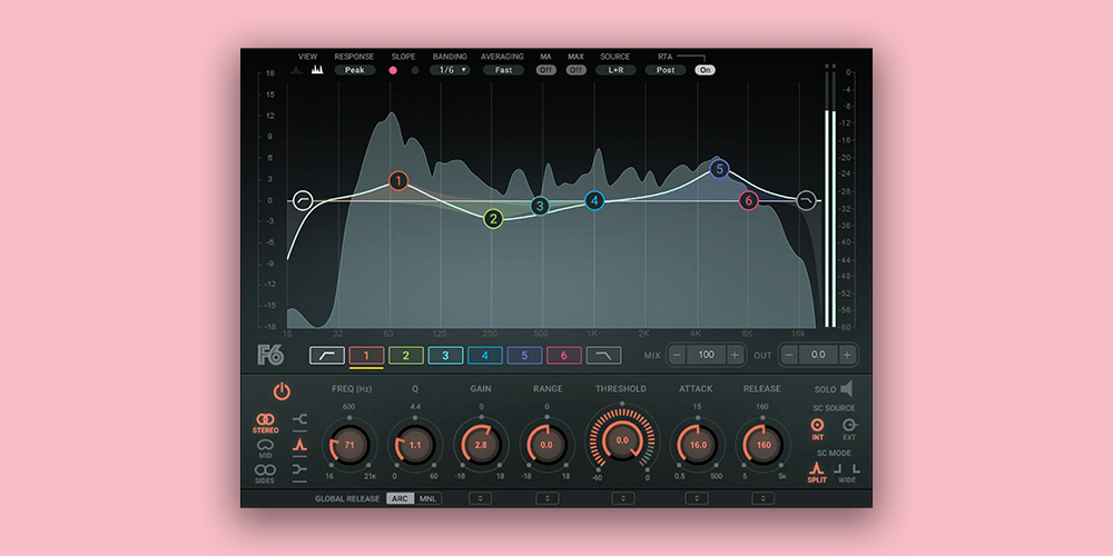 Waves F6 Floating-Band Dynamic EQ