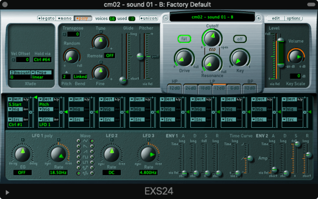 Cassette Mallets.02 for Logic interface