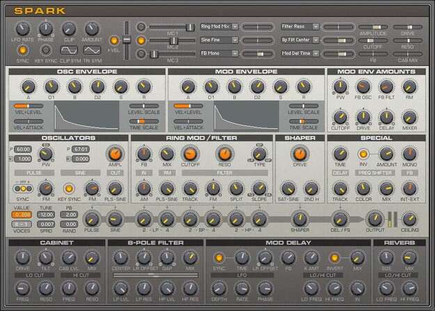 Reaktor Spark screenshot