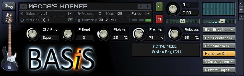 Vir2 Instruments BASiS - UI Image