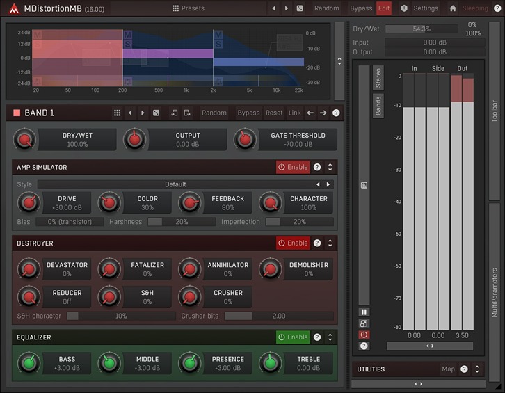 Melda Production - MDistortionMB 3