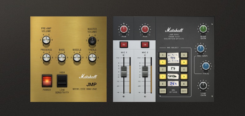 Softube Marshall Amp Collection - JMP 2203 Amp Room