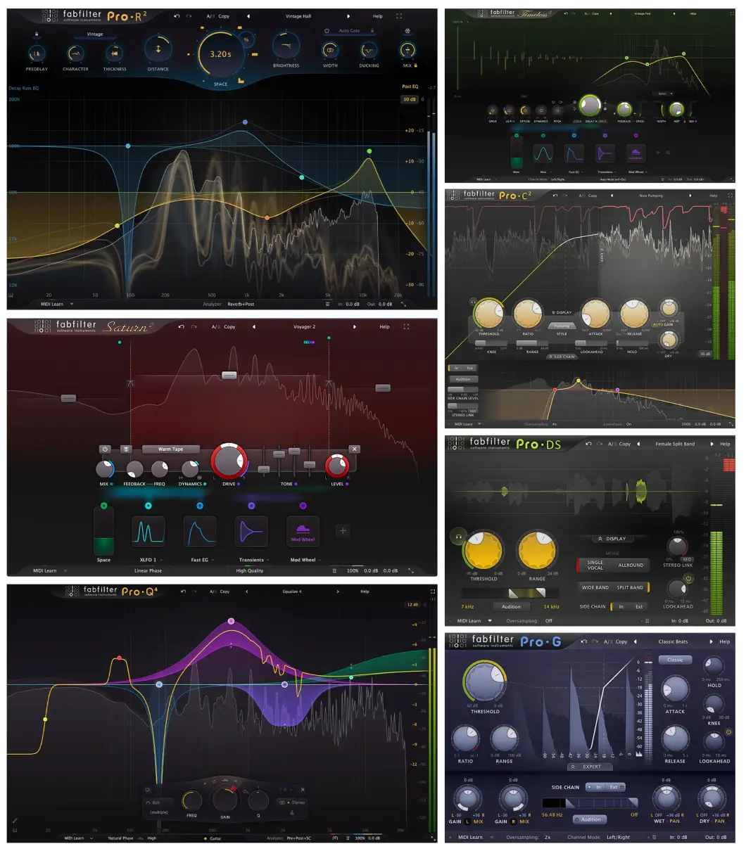 FabFilter Mixing Bundle Main Image