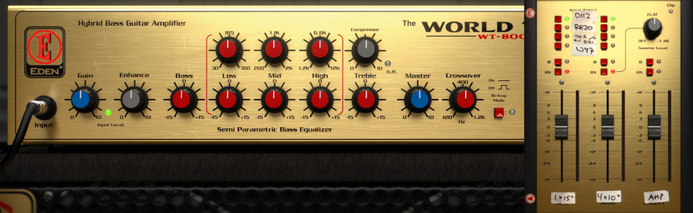 Softube Eden WT800 (With Side Panel)