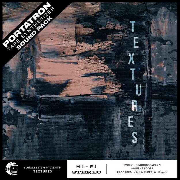 Portatron Preset Pack: Textures – Evolving Textures interface