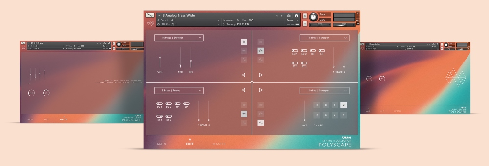Karanyi Synths III Polyscape UI's