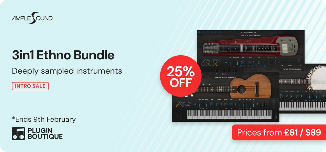 Ample Sound 3in1 Ethno Bundle Intro Sale