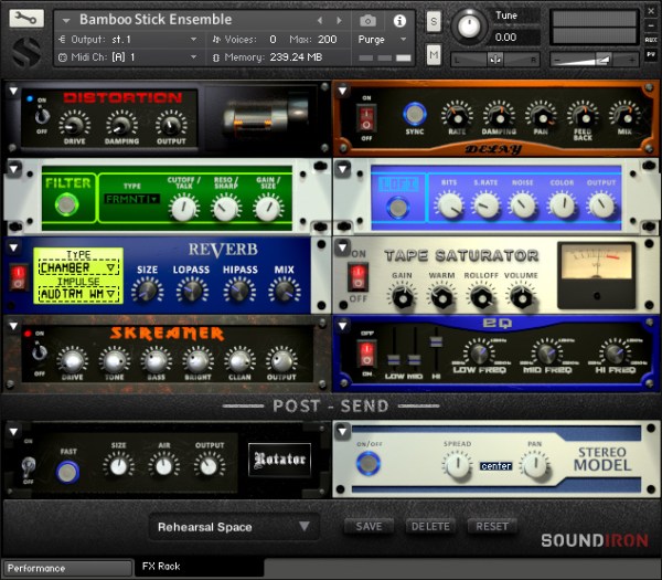 Bamboo Stick Ensemble 02 - FX Rack