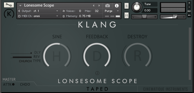 KLANG TAPED: Lonesome Scope