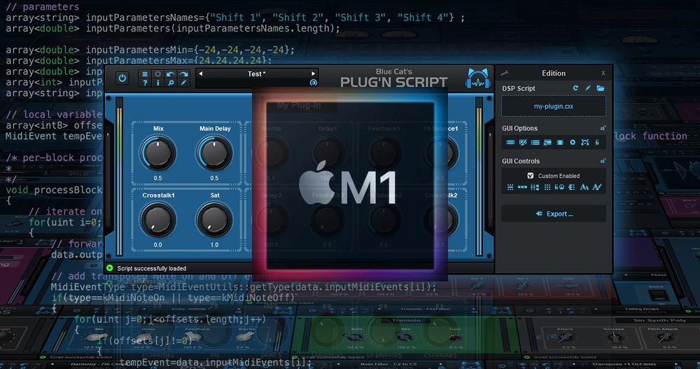 Blue Cat's Plug'n Script - M1 Apple Silicon Supported