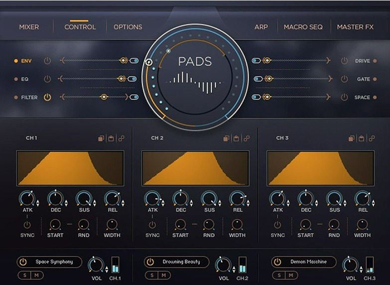 Heavyocity Mosaic Pads UI Image 2