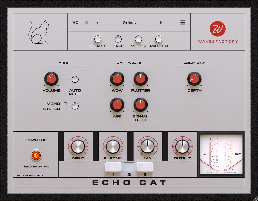 Wavesfactory Echo Cat - Tape