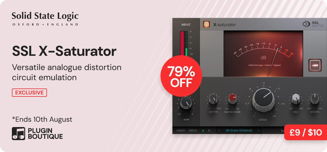 Solid State Logic SSL X-Saturator $10 Sale