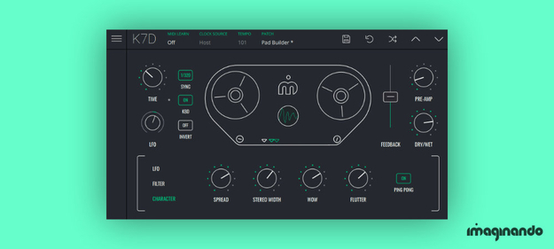 K7D – Tape Delay interface