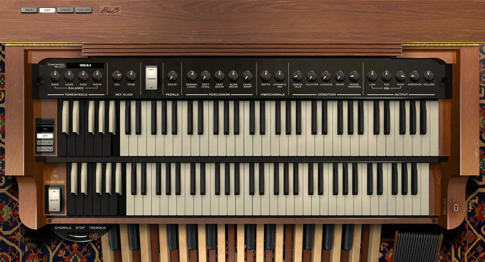 Blue3 Tonewheel Organ - UI 2